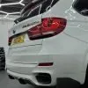 BMW F15 X5 M Sport 2013-2018 Carbon Fiber Rear Bumper Splats — thumbnail 2