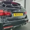 BMW F30/F31 3 Series 340i M Sport 2015-2019 Carbon Fiber Rear Diffuser — thumbnail 1
