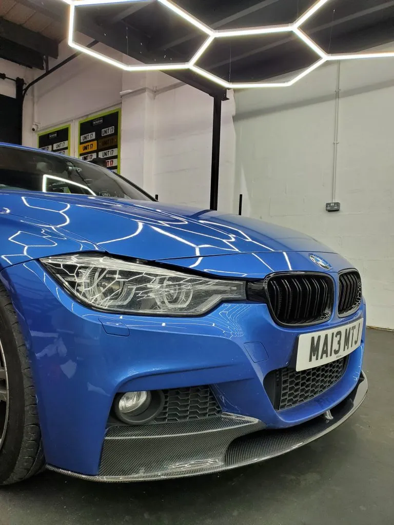 BMW F30/31 3 Series M Sport 2012-2019 Carbon Fiber Front Splitter — image 4 of 6