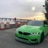 BMW F80 F82 F83 M3 M4 2014-2019 Carbon Fiber GTS Style Front Lip Splitter — thumbnail 2