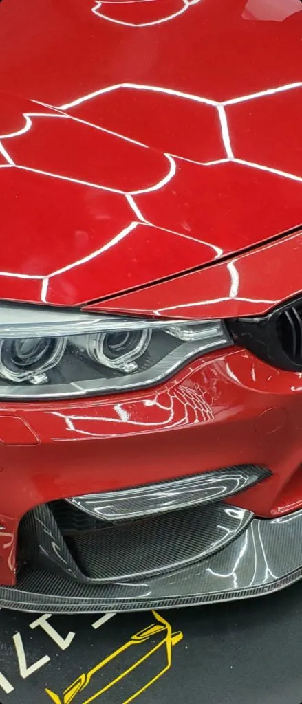 BMW F80/82/83 M3 M4 2014-2019 Carbon Fiber Front Upper Lips — image 1 of 3