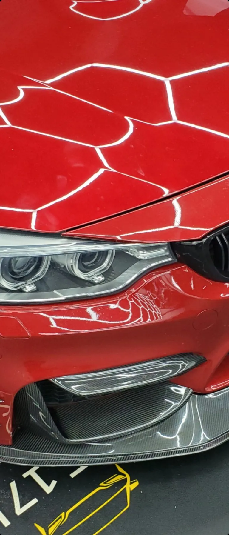 BMW F80/82/83 M3 M4 2014-2019 Carbon Fiber Front Upper Lips