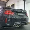 BMW F87 M2 2015-2020 Carbon Fiber 3pc Rear Diffuser — thumbnail 4