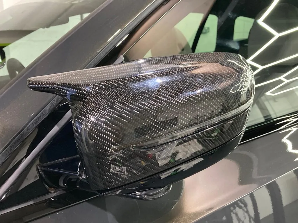 BMW G20/G21 3 Series M Sport 2019-Present Carbon Fiber Mirror Covers M Style Replacement — image 1 of 2