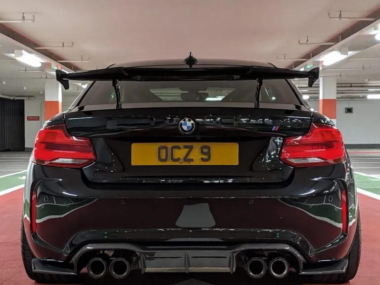 BMW F87 M2 2015-2020 Carbon Fiber 3pc Rear Diffuser