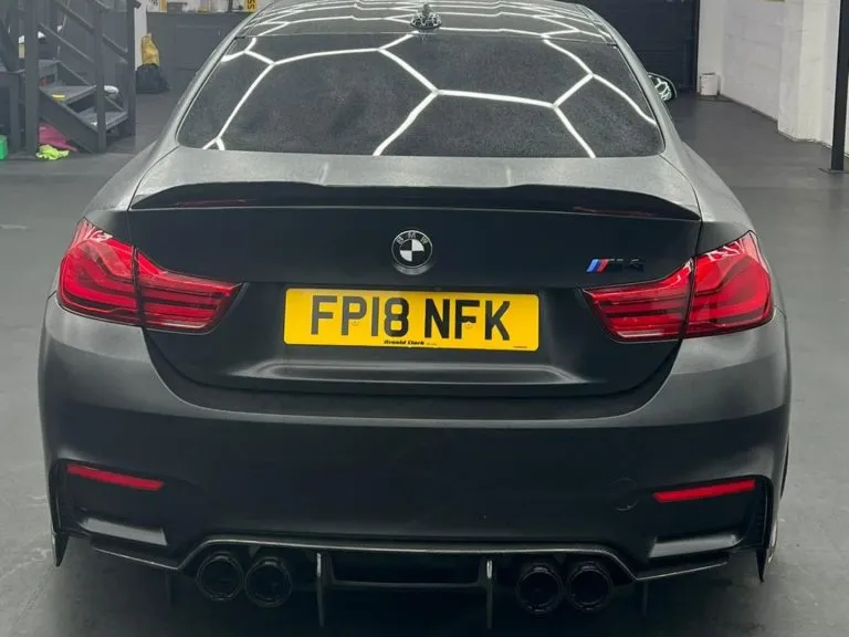BMW F82 M4 2014-2020 Carbon Fiber PSM Style Spoiler – another view