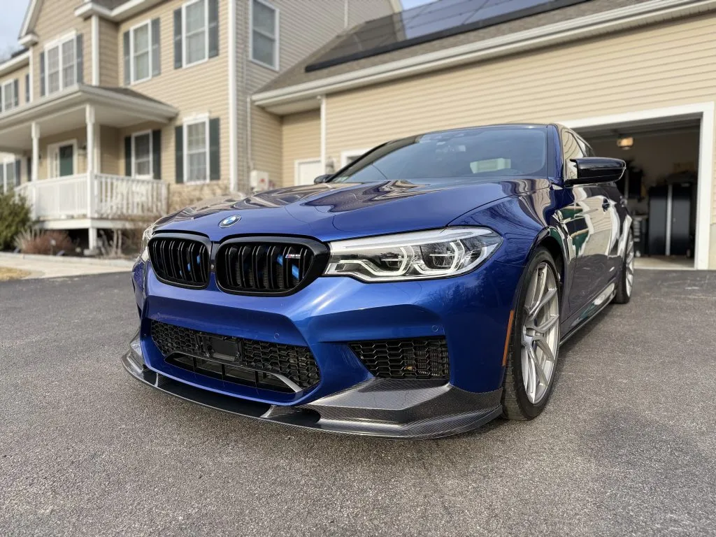 BMW F90 M5 3d style Front lip for 2018-2020 Carbon Fiber PRE LCI — image 3 of 5