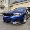 BMW F90 M5 3d style Front lip for 2018-2020 Carbon Fiber PRE LCI — thumbnail 3