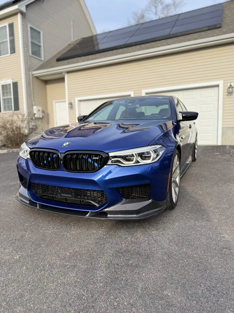 BMW F90 M5 3d style Front lip for 2018-2020 Carbon Fiber PRE LCI