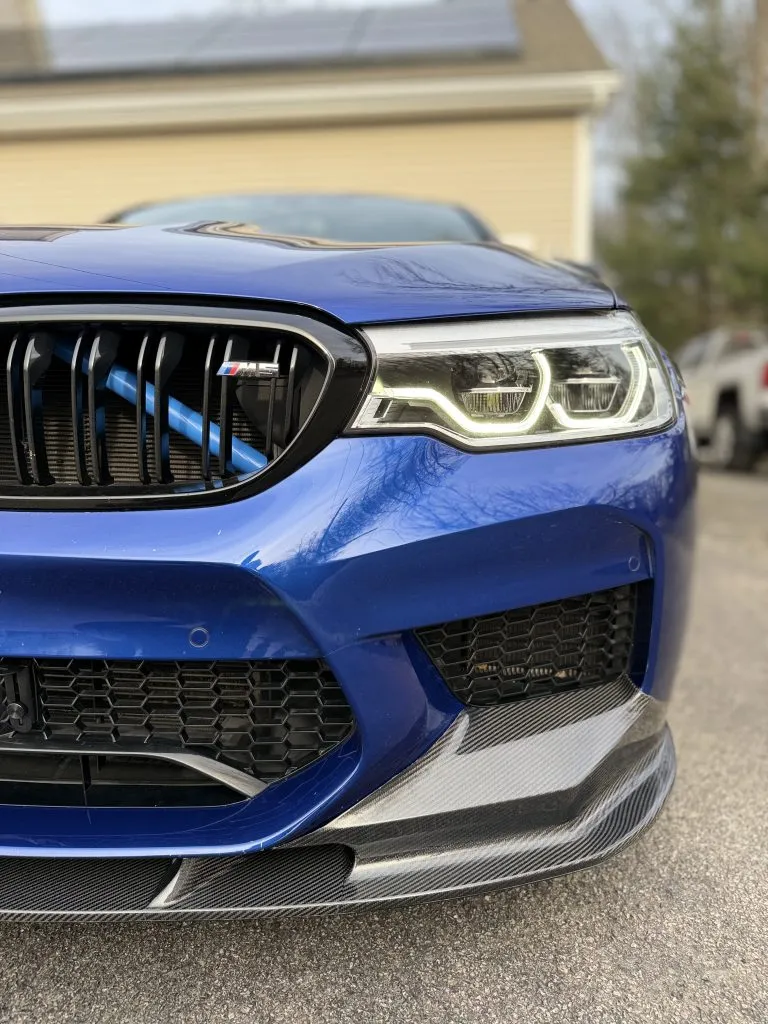 BMW F90 M5 3d style Front lip for 2018-2020 Carbon Fiber PRE LCI — image 4 of 5