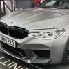 BMW F90 M5 2018-2020 Carbon Fiber Front Corner Splitter — thumbnail 1