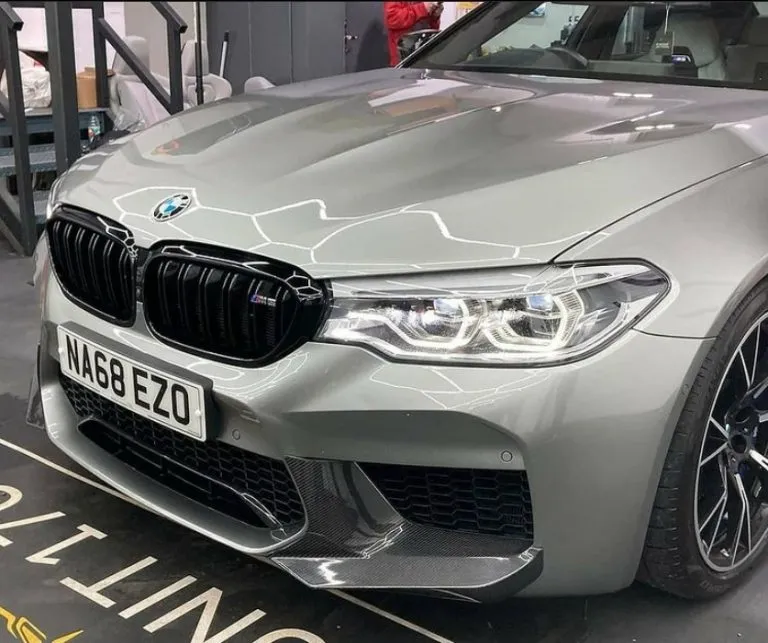BMW F90 M5 2018-2020 Carbon Fiber Front Corner Splitter