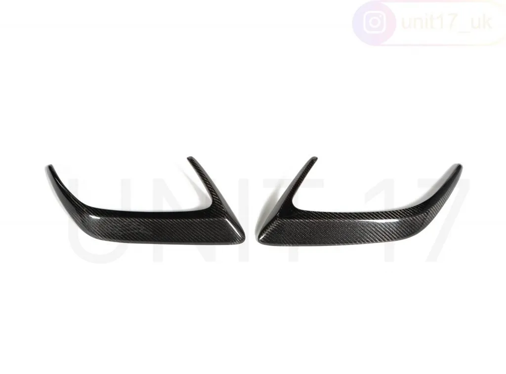 Mercedes C63 AMG Coupe C205 W205 2015-2021 Carbon Fiber Rear Canards — image 2 of 4