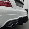 Mercedes C63 AMG Facelift W204 2011-2014 Carbon Fiber Big Fin Rear Diffuser — thumbnail 1
