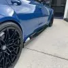 BMW G80 G82 G83 M3 M4 2021-Present Carbon Fiber Side Skirt Extensions w/small winglet (Unitexclusives) — thumbnail 8