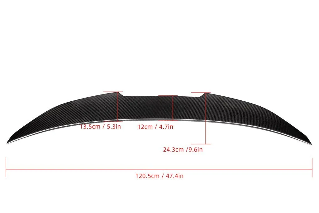 BMW G82 M4 2021-Pre Preg Dry Carbon Fiber Ducktail Spoiler — image 2 of 11