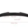 BMW G82 M4 2021-Pre Preg Dry Carbon Fiber Ducktail Spoiler — thumbnail 2