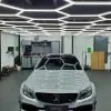 Mercedes C63 AMG W205 2015-2021 Carbon Fiber Edition 1 Splitter 3pc — thumbnail 6