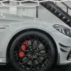 Mercedes C63 AMG W205 2015-2021 Carbon Fiber Edition 1 Splitter 3pc — thumbnail 9