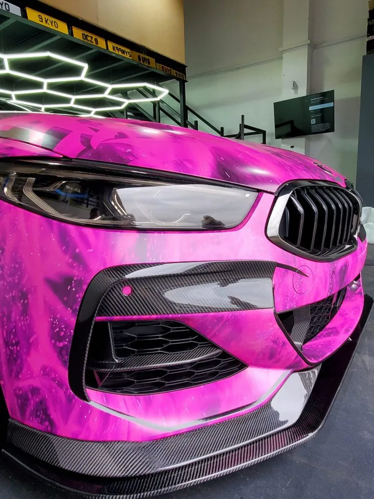 BMW 8 Series 2018-Present Carbon Fiber Front Bumper Trims