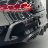Mercedes C63 AMG Coupe C205 W205 2015-2021 Carbon Fiber Rear Canards — thumbnail 1