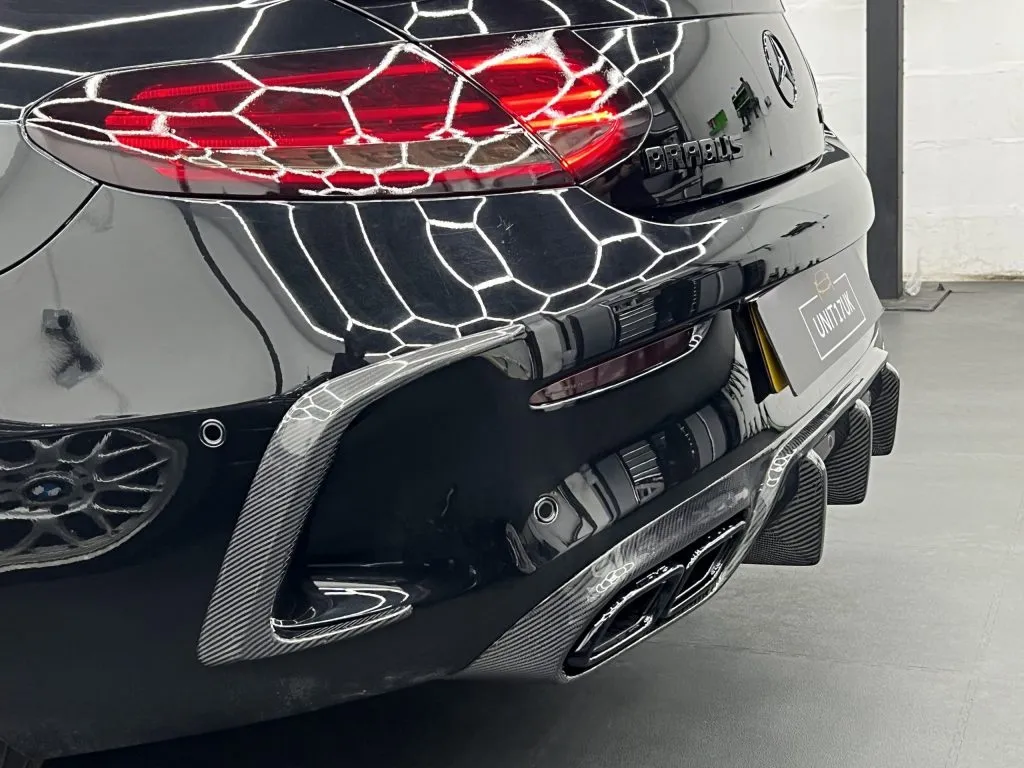 Mercedes C63 AMG Coupe C205 W205 2015-2021 Carbon Fiber Rear Canards — image 1 of 4