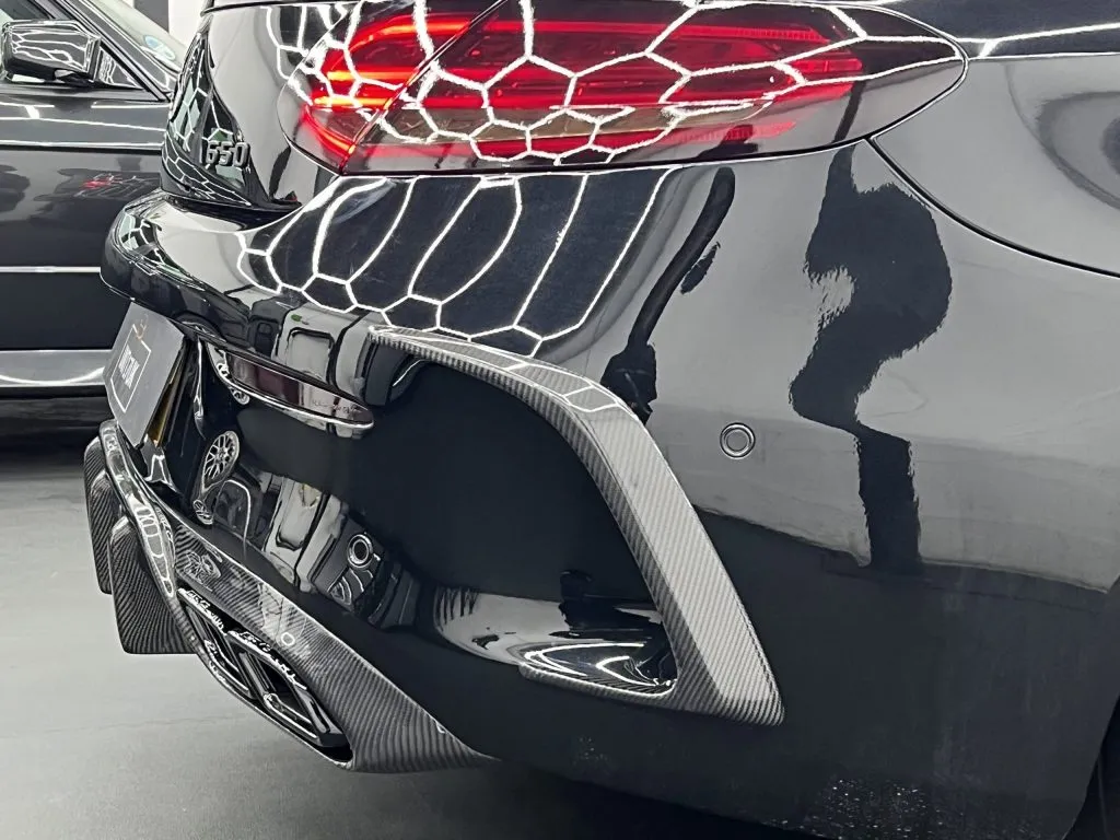 Mercedes C63 AMG Coupe C205 W205 2015-2021 Carbon Fiber Rear Canards — image 3 of 4