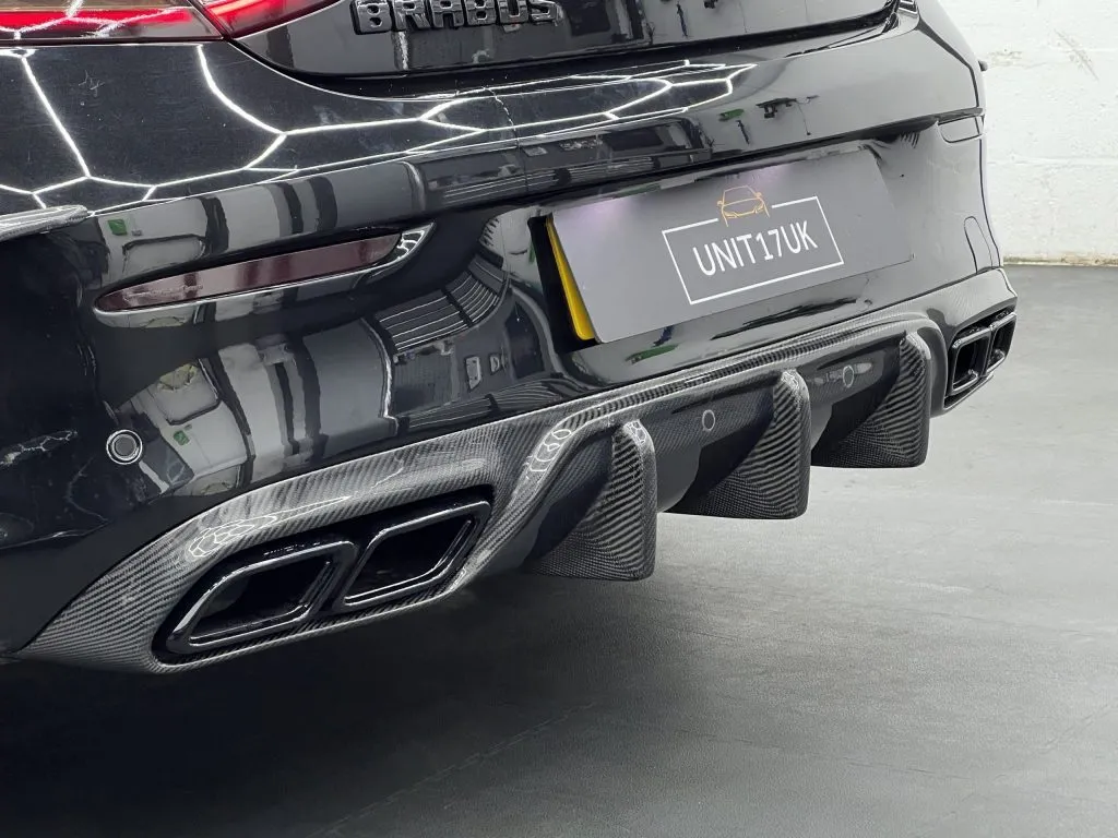 Mercedes C63 AMG Coupe C205 W205 2015-2021 Carbon Fiber Brabus Style Rear Diffuser — image 5 of 9