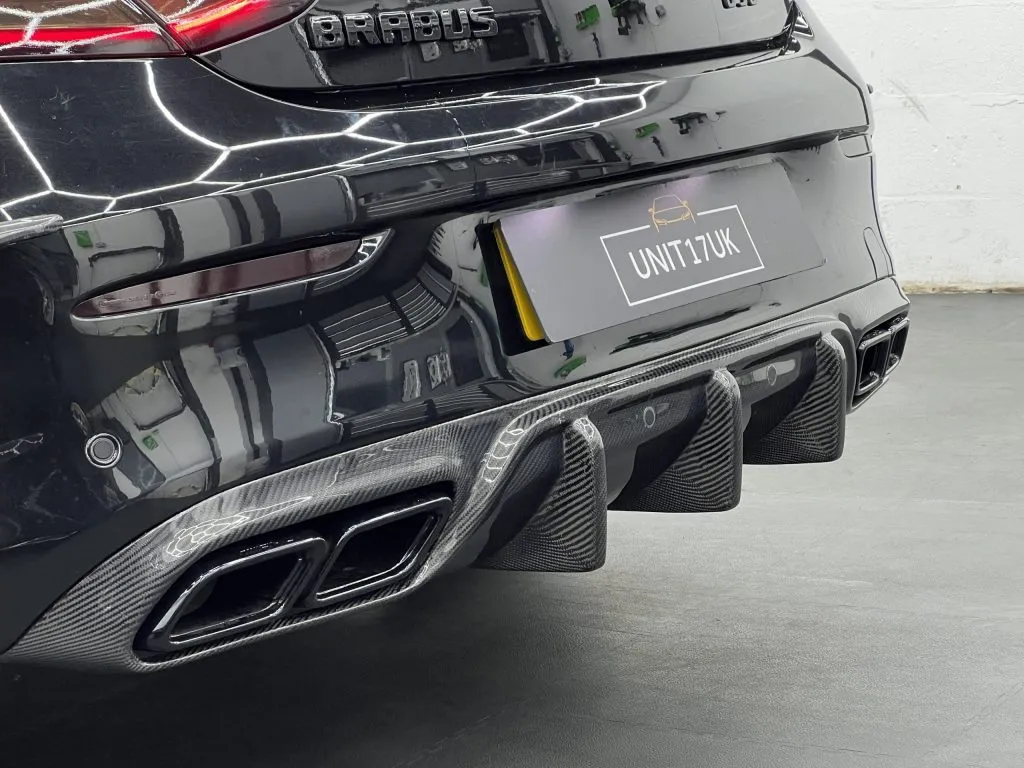 Mercedes C63 AMG Coupe C205 W205 2015-2021 Carbon Fiber Brabus Style Rear Diffuser — image 4 of 9