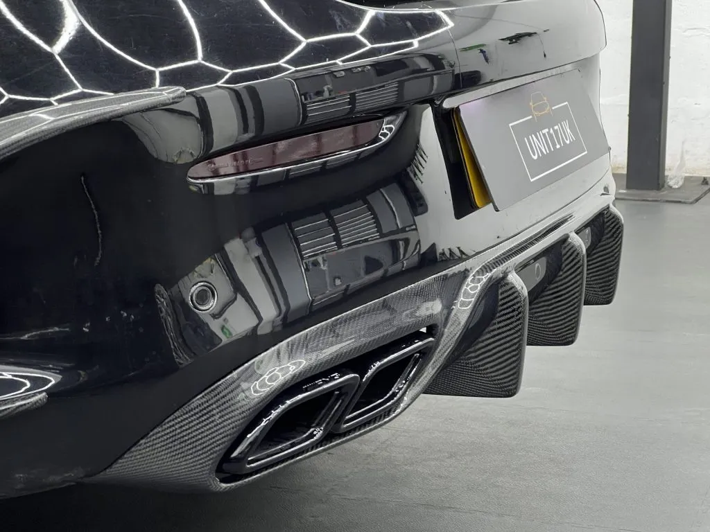 Mercedes C63 AMG Coupe C205 W205 2015-2021 Carbon Fiber Brabus Style Rear Diffuser — image 7 of 9