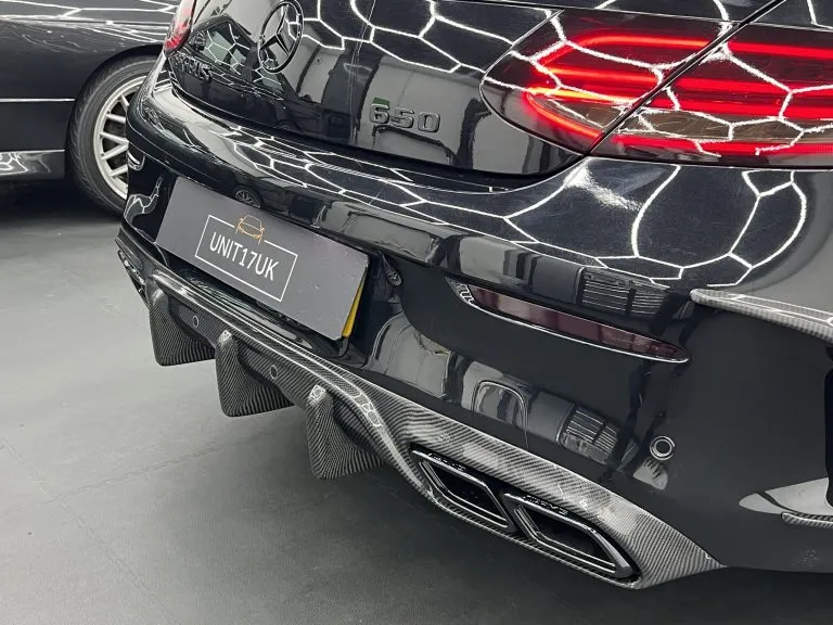 Mercedes C63 AMG Coupe C205 W205 2015-2021 Carbon Fiber Brabus Style Rear Diffuser