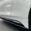 BMW F30 F32 F33 F36 F80 M3 M PERFORMANCE STYLE 2014-2019 Carbon Fiber Skirt Extensions — thumbnail 3