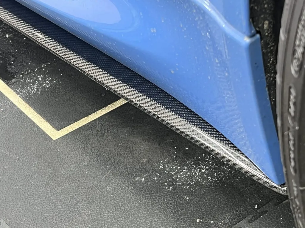 BMW F30 F32 F33 F36 F80 M3 M PERFORMANCE STYLE 2014-2019 Carbon Fiber Skirt Extensions — image 6 of 6