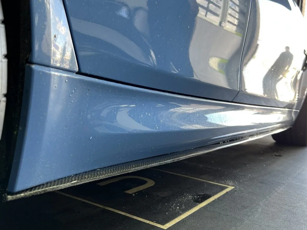 BMW F30 F32 F33 F36 F80 M3 M PERFORMANCE STYLE 2014-2019 Carbon Fiber Skirt Extensions — image 4 of 6