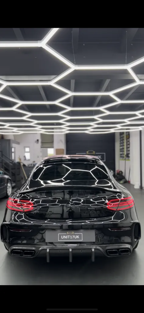 Mercedes C63 AMG Coupe C205 W205 2015-2021 Carbon Fiber Brabus Style Rear Diffuser — image 9 of 9