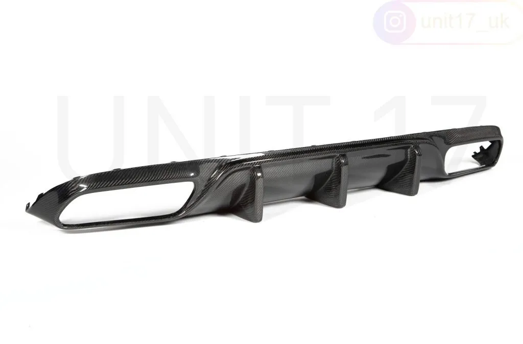 Mercedes C63 AMG Coupe C205 W205 2015-2021 Carbon Fiber Brabus Style Rear Diffuser — image 8 of 9