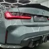 (2021+) BMW G80 M3 Ducktail Spoiler – Pre-Preg Dry Carbon Fiber High Kick — thumbnail 2