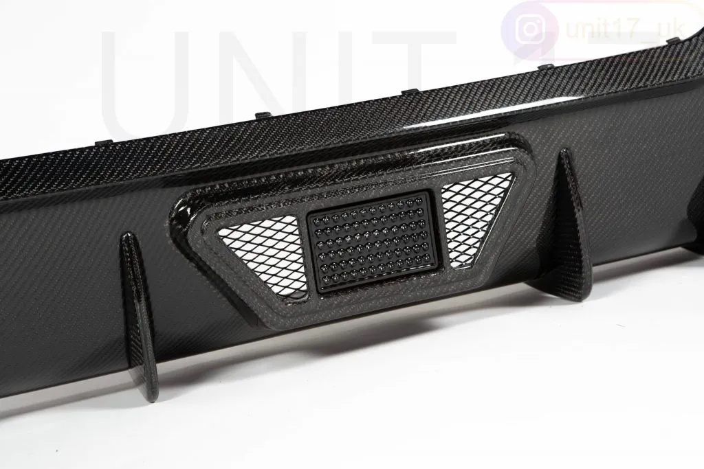 BMW 8 Series Gran Coupe G16 2018-Present Carbon Fiber Rear Diffuser — image 2 of 2