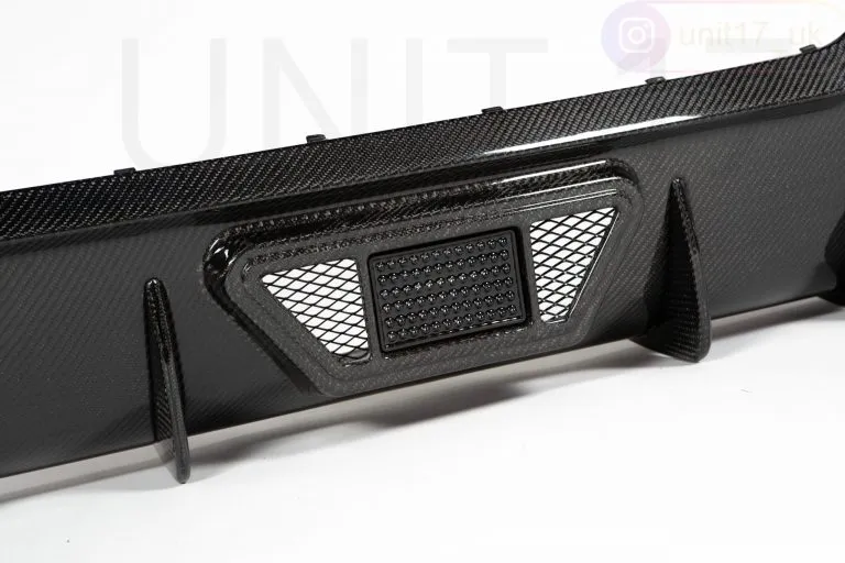 BMW 8 Series Gran Coupe G16 2018-Present Carbon Fiber Rear Diffuser – another view