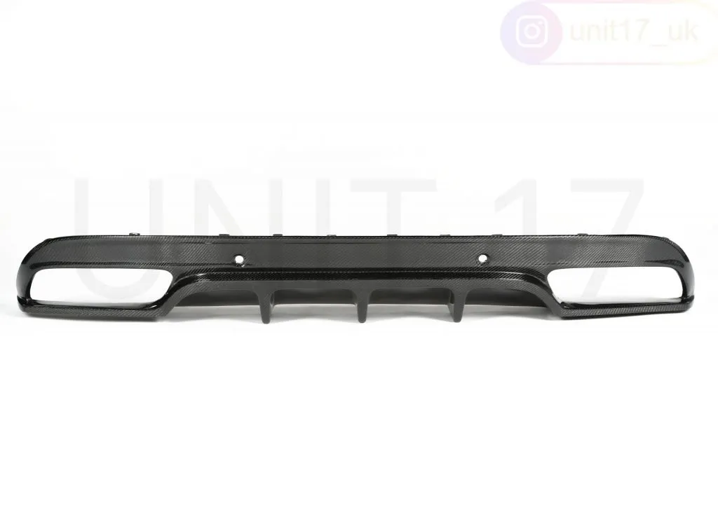 Mercedes C43 AMG Saloon W205 2016-Present Carbon Fiber Rear Diffuser — image 1 of 2
