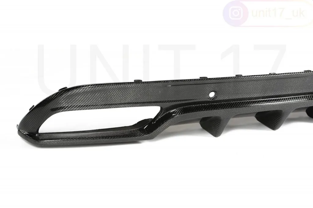 Mercedes C43 AMG Saloon W205 2016-Present Carbon Fiber Rear Diffuser — image 2 of 2