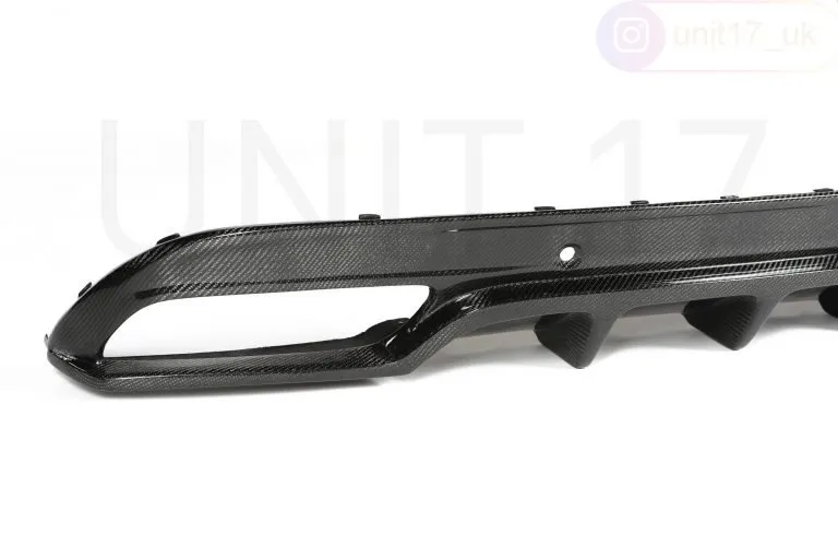 Mercedes C43 AMG Saloon W205 2016-Present Carbon Fiber Rear Diffuser – another view