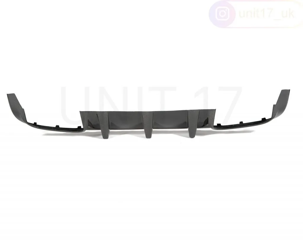 Mercedes C63 AMG Saloon W204 2011-2014 Carbon Fiber Small Fin Rear Diffuser — image 4 of 4