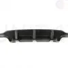 Mercedes C63 AMG Saloon W204 2011-2014 Carbon Fiber Small Fin Rear Diffuser — thumbnail 3