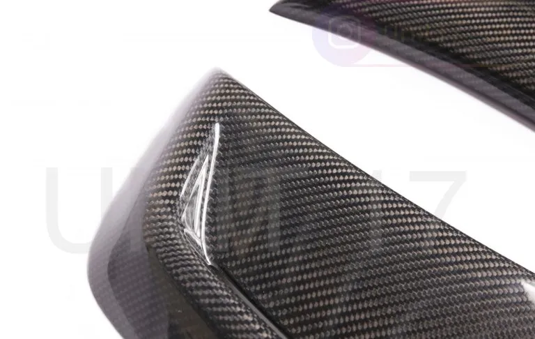 Mercedes C63 AMG W204 2011-2014 Carbon Fiber Bumper Vents – another view