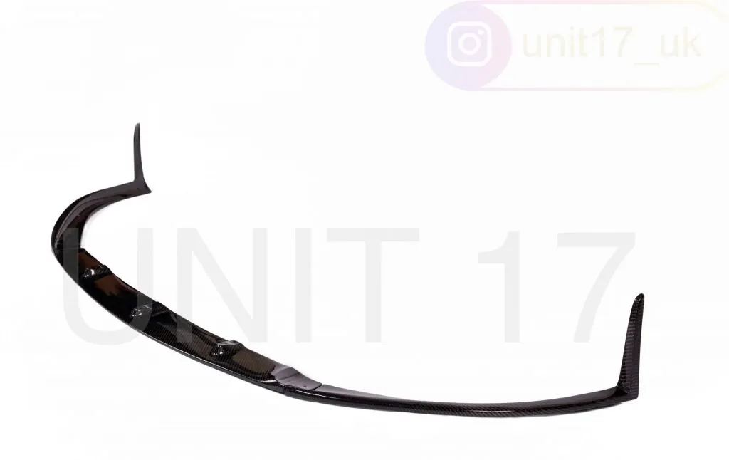 Mercedes C63 AMG W205 2015-2021 Carbon Fiber Edition 1 Splitter 3pc — image 4 of 9