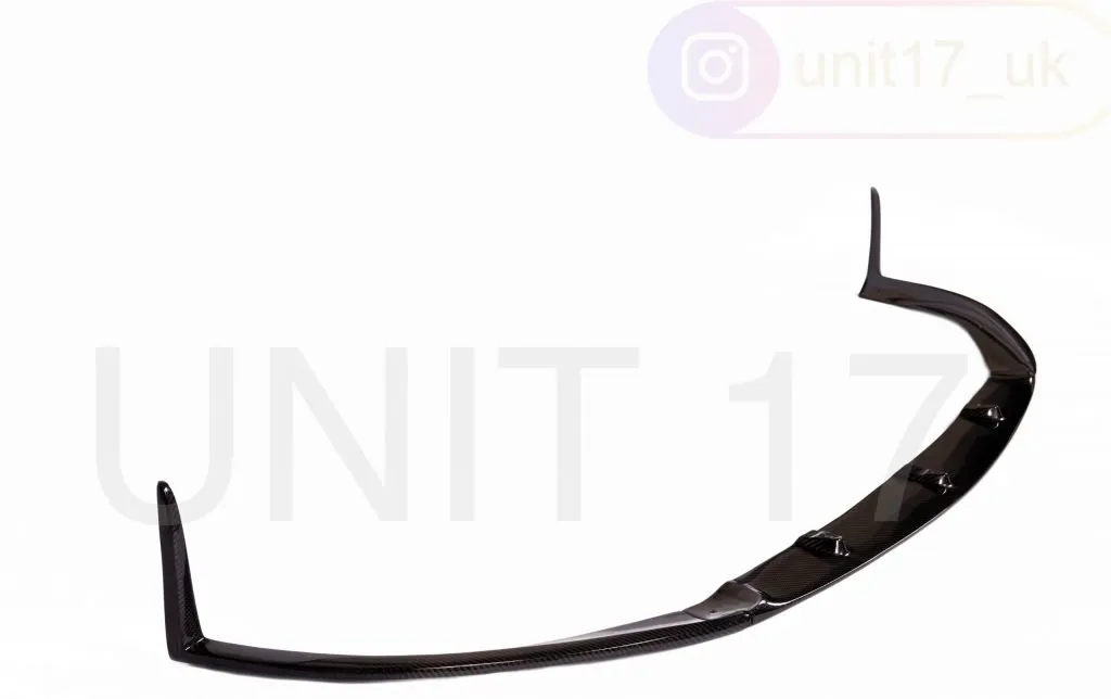 Mercedes C63 AMG W205 2015-2021 Carbon Fiber Edition 1 Splitter 3pc — image 2 of 9