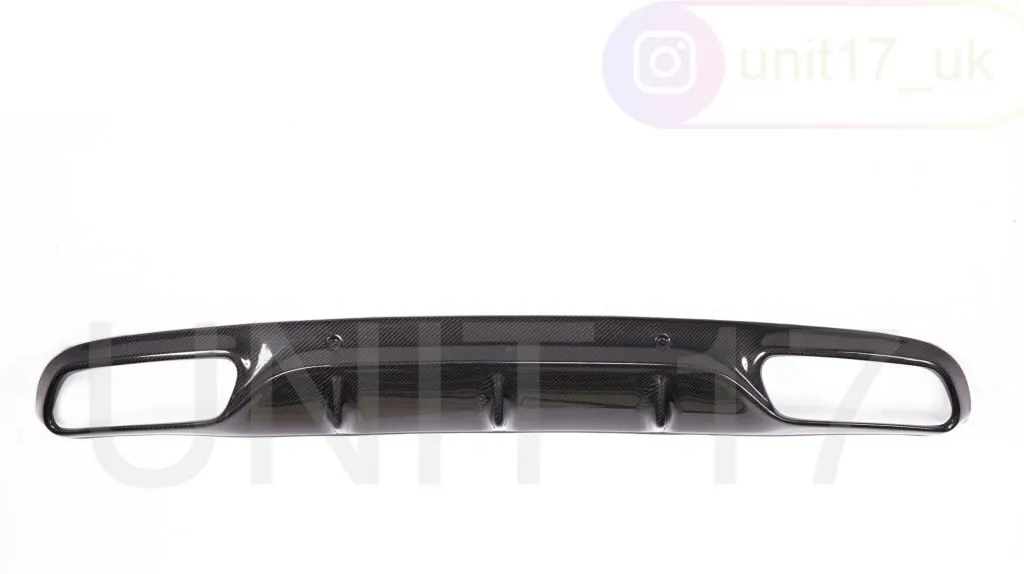 Mercedes C63 AMG Coupe W205 2015-2021 Carbon Fiber Rear Diffuser — image 1 of 3