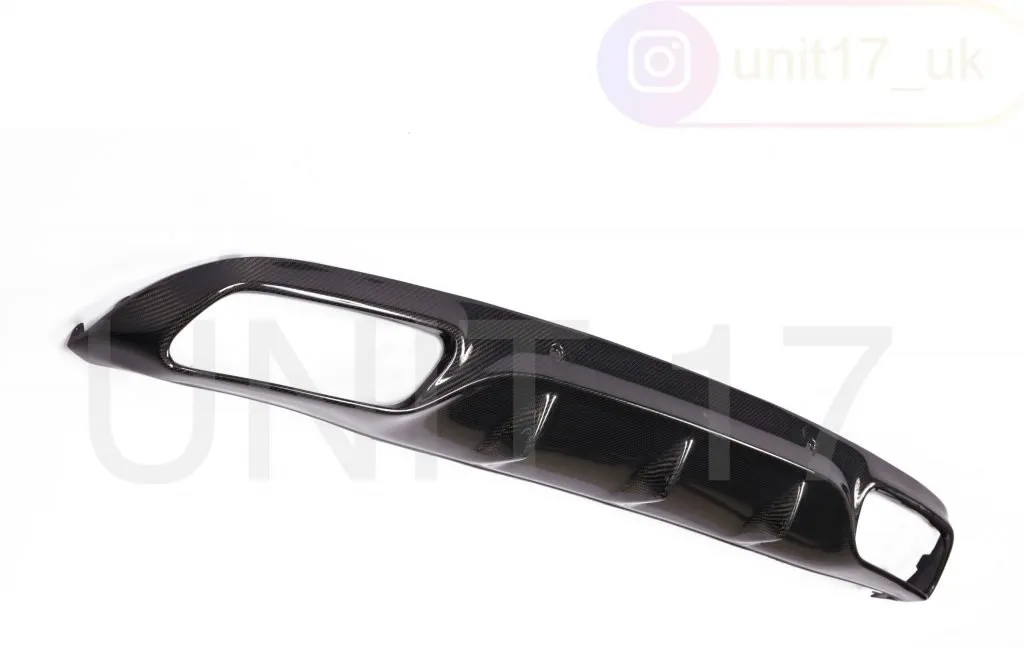 Mercedes C63 AMG Coupe W205 2015-2021 Carbon Fiber Rear Diffuser — image 2 of 3