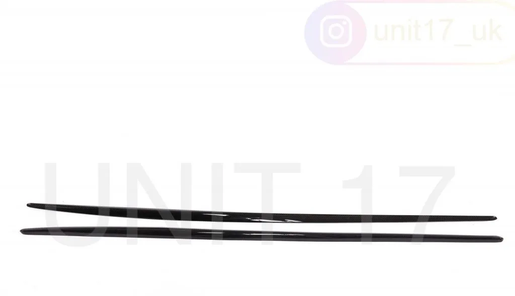 Mercedes CLA45 AMG Saloon W117 2013-2019 Carbon Fiber Side Skirt Extensions — image 2 of 2